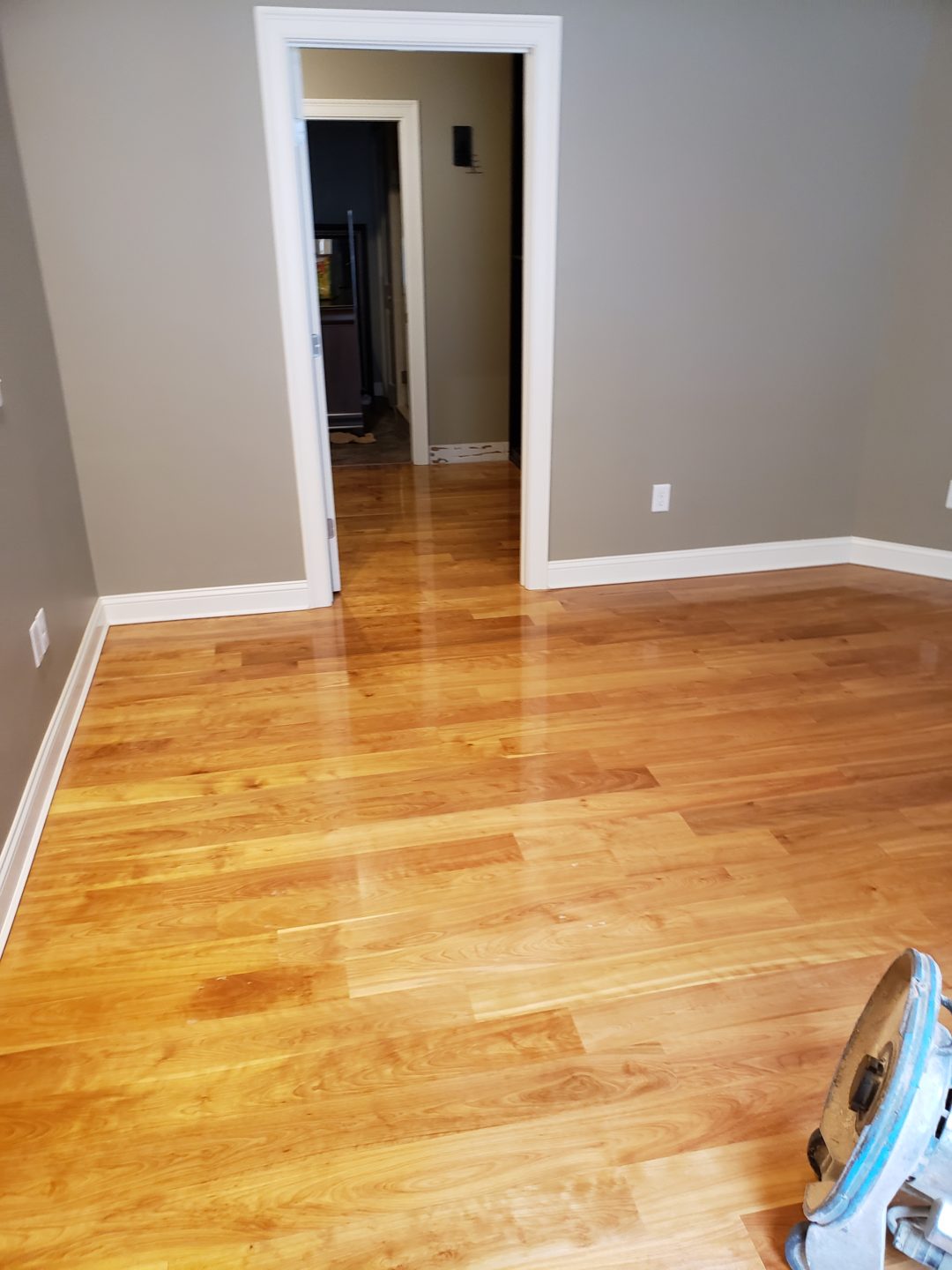 Hardwood floor project