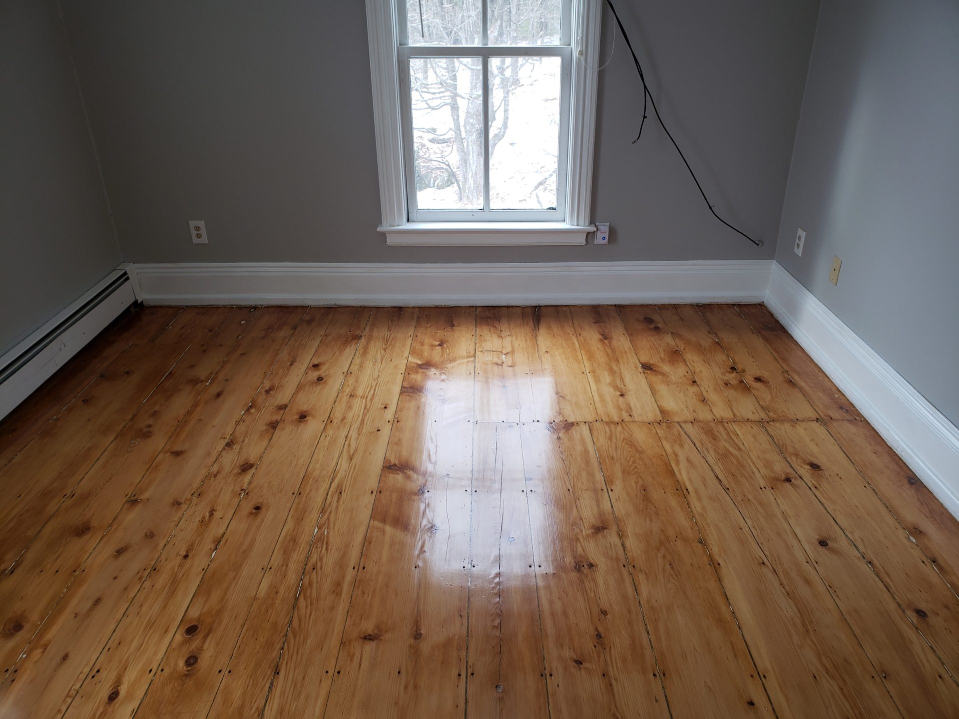Hardwood floor project