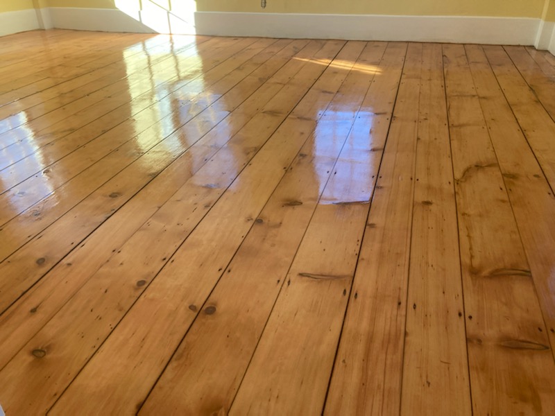 Hardwood floor project