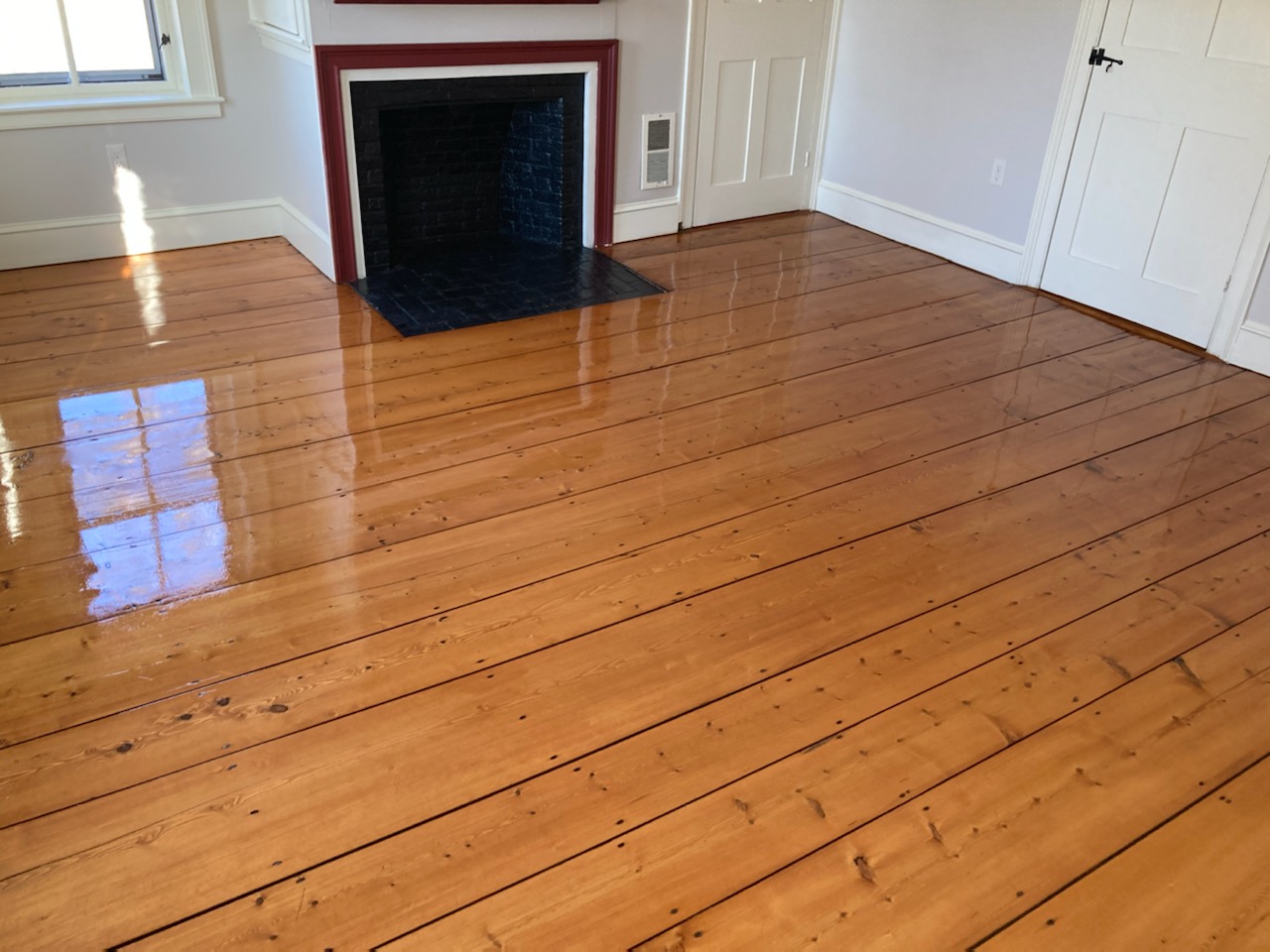 Hardwood floor project